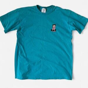 Vintage Blue Betty Boop Embroidered Tee